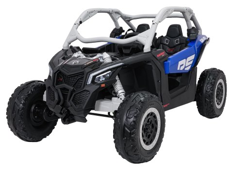 Pojazd Buggy Maverick Turbo RR Koła Niebiesko-Szary