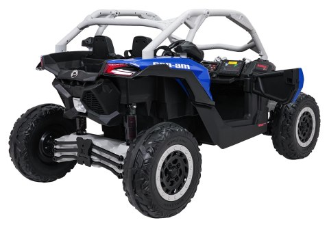 Pojazd Buggy Maverick Turbo RR Koła Niebiesko-Szary