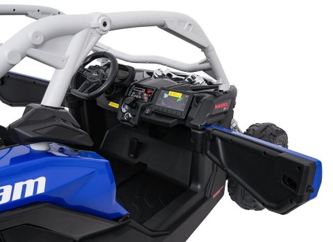 Pojazd Buggy Maverick Turbo RR Koła Niebiesko-Szary