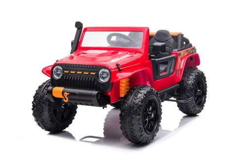 Pojazd Jeep Monster Czerwony