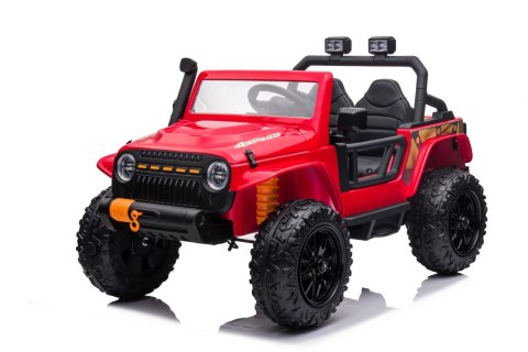 Pojazd Jeep Monster Czerwony