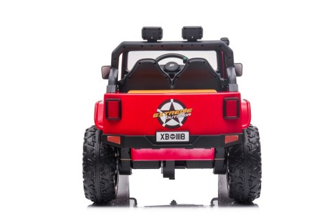 Pojazd Jeep Monster Czerwony