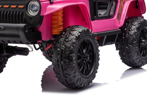 Pojazd Jeep Monster Różowy