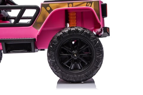 Pojazd Jeep Monster Różowy