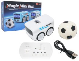 Pojazd R/C Mini z Piłką Biały