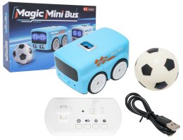 Pojazd R/C Mini z Piłką Niebieski