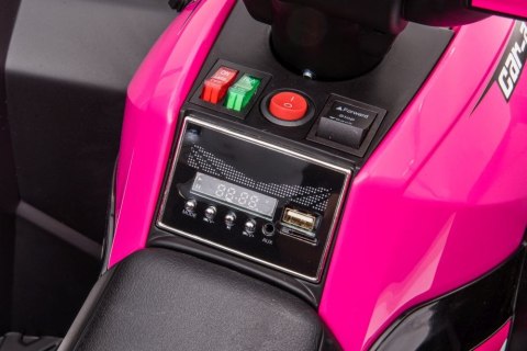 Quad Na Akumulator HL568 Różowy