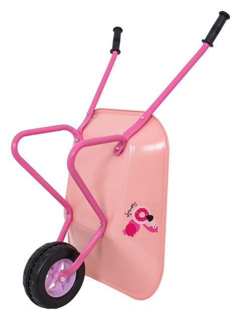 Zestaw Małego Ogrodnika z Taczką Różowy