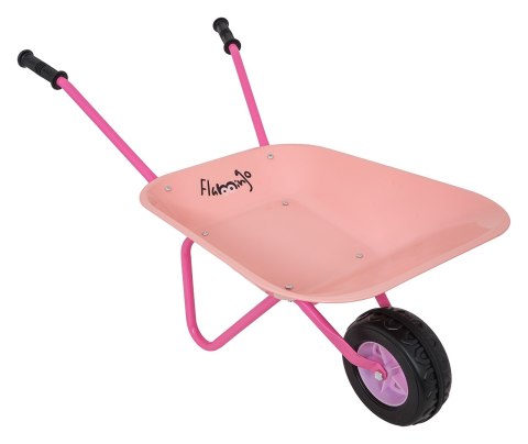 Zestaw Małego Ogrodnika z Taczką Różowy