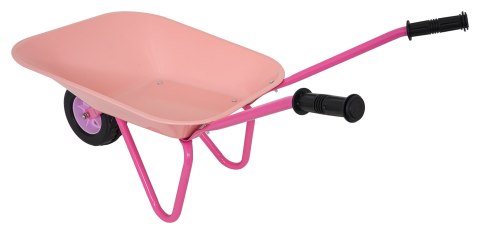 Zestaw Małego Ogrodnika z Taczką Różowy