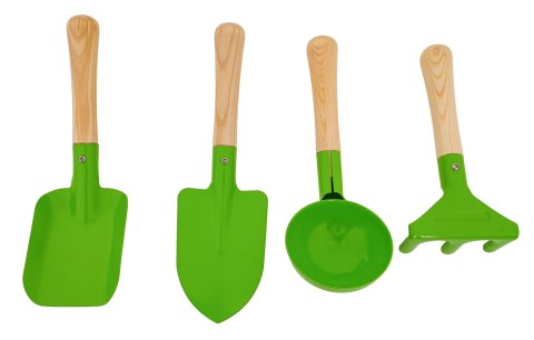 Zestaw Małego Ogrodnika z Taczką Zielony