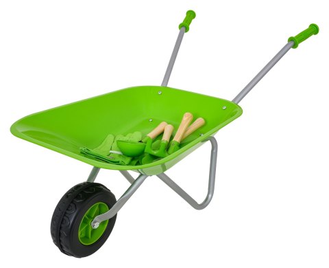 Zestaw Małego Ogrodnika z Taczką Zielony