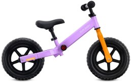 Rowerek biegowy stalowy MODERN - liliowy & pomarańczowy