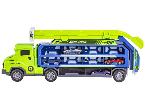 Transporter Z Wyrzutnią Ciężarówka Resoraki Duża Wyrzutnia Dla Aut Samochody Tir Laweta