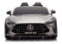 Auto Na Akumulator Mercedes GT63 AMG DK-GT63 24V LCD Cichy Silnik Szary