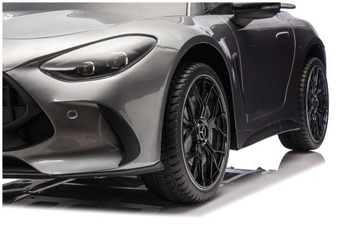 Auto Na Akumulator Mercedes GT63 AMG DK-GT63 24V LCD Cichy Silnik Szary