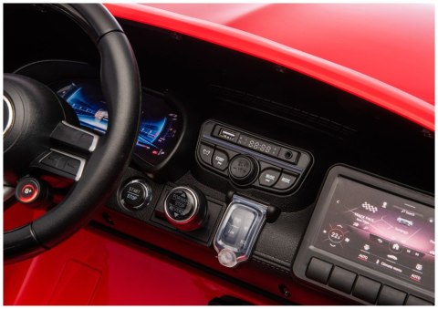 Auto Na Akumulator Mercedes GT63 AMG DK-GT63 24V LCD Czerwony