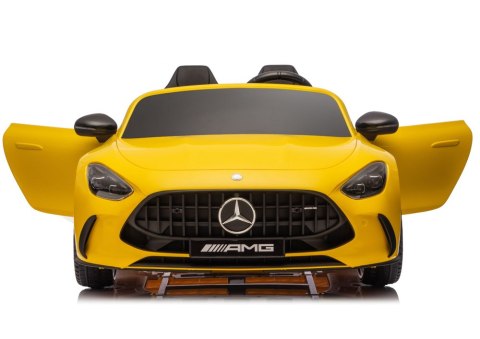 Auto Na Akumulator Mercedes GT63 AMG DK-GT63 24V LCD Żółty