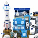Kosmiczna Stacja Interaktywna Parking Rakieta Światła Dźwięki