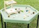 MASTERKIDZ Sześciokątny Stolik Do Zabawy Piaskiem i Wodą Regulowany