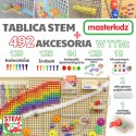 MASTERKIDZ Wolnostojąca Ściana STEM + Akcesoria Kołki Tace Klocki Narzędzia