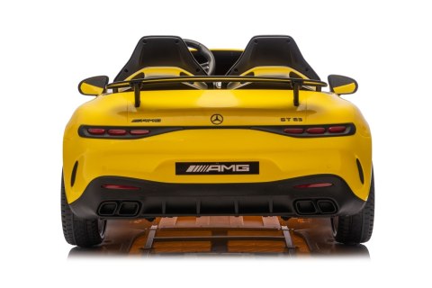 Pojazd Mercedes Benz GT63 AMG Żółty