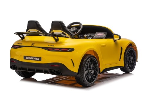 Pojazd Mercedes Benz GT63 AMG Żółty