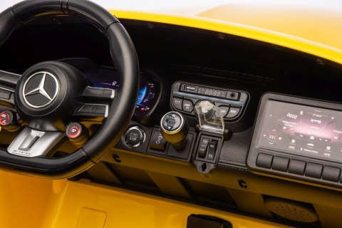 Pojazd Mercedes Benz GT63 AMG Żółty