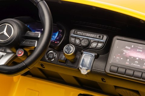 Pojazd Mercedes Benz GT63 AMG Żółty