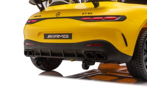 Pojazd Mercedes Benz GT63 AMG Żółty