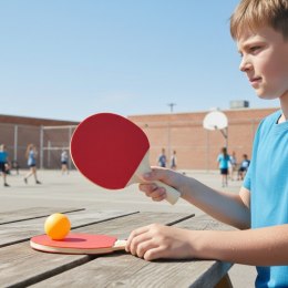 WOOPIE Paletki Rakietki Do Ping Pong Tenisa Stołowego Zestaw + 3 Piłeczki