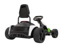 Gokart Fast 3 Drift na akumulator dla dzieci Biały + Funkcja driftu + Silniki 2x150W + Radio LED + Pasy