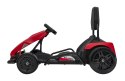 Gokart Fast 3 Drift na akumulator dla dzieci Czerwony + Funkcja driftu + Silniki 2x150W + Radio LED + Pasy