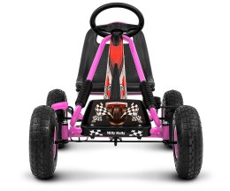 Milly Mally Gokart na pedały Thor Pink