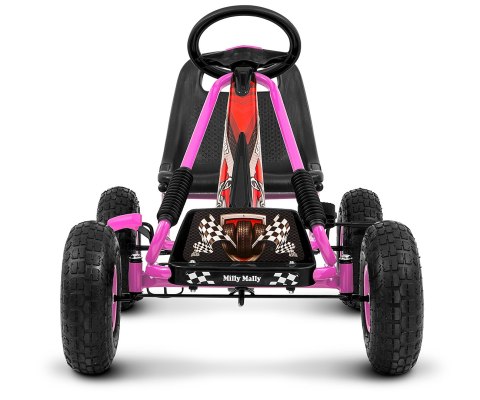 Milly Mally Gokart na pedały Thor Pink