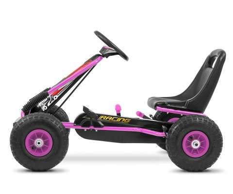 Milly Mally Gokart na pedały Thor Pink