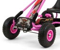 Milly Mally Gokart na pedały Thor Pink