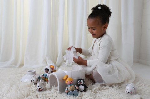 Igloo magnetyczny zestaw TOLO BIO First Friends 3+