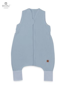 KIECZMERSKI Śpiworek do spania letni z nogawkami MUŚLIN S bawełna 100% 1-2,5 lat, 0,5-1TOG jeans