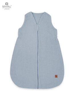 KIECZMERSKI Śpiworek letni AVI MUŚLIN bawełna 100% 3-12m, 0,5-1TOG jeans