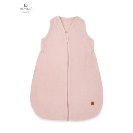 KIECZMERSKI Śpiworek letni AVI MUŚLIN bawełna 100% 3-12m, 0,5-1TOG pudrowy róż