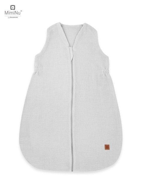 KIECZMERSKI Śpiworek letni AVI MUŚLIN bawełna 100% 3-12m, 0,5-1TOG śmietanka