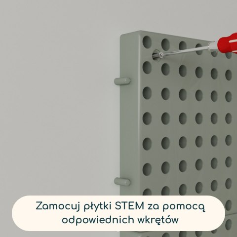 MASTERKIDZ Panel Ścienny Tablica Naukowa Kreatywna STEM Tablica na zewnątrz Outdoor 120 x 80 (cm)