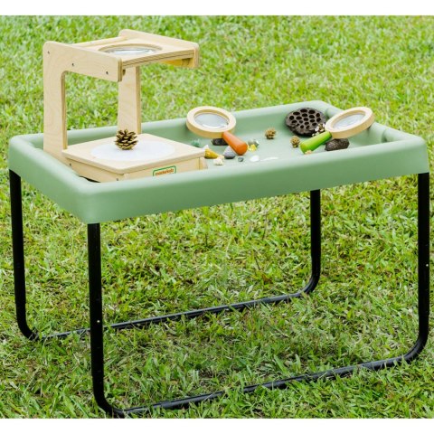 MASTERKIDZ Prostokątny Stolik Do Zabawy Piaskiem I Wodą Regulowana Wysokość