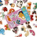 Puzzle dla dzieci układanka w puszce zwierzątka 48 puzzli 24 obrazki