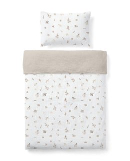 ALBERO MIO Pościel C-2 muślinowa 135x100,60x40 Wild Flowers CM2