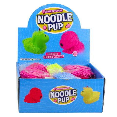 Gniotek Sensoryczny Do Rozciągania Ściskania Pies z Frędzlami Świecący LED