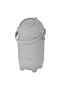 LIONELO Kosz na pieluchy Purebin Grey