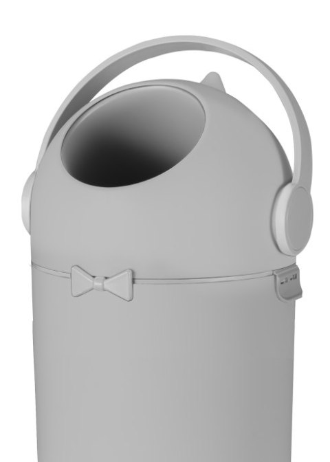 LIONELO Kosz na pieluchy Purebin Grey