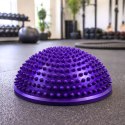 Półkula Sensoryczna Do Masażu Ćwiczeń Równowagi Fioletowa 16 cm